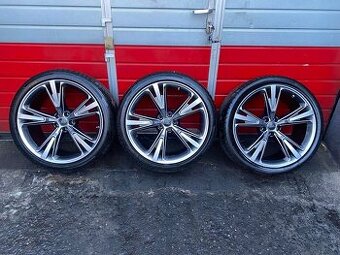 Original 3x ALU kola Audi 21" 10J ET20 + pneu 275/35/R21