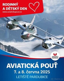 2x vstupenka na Aviatická pouť Pardubice