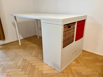 Prodám stůl, desku, Kallax, koše