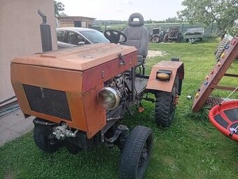 Traktor malotraktor domácí výroby