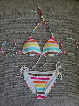 Dámské pruhované plavky zn. Seafolly, vel. S