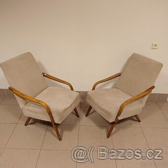 2 ks retro křesel