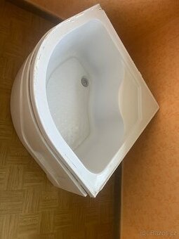 Čtvrtkruh vanička 90x90 - 1