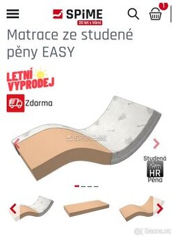 Nova matrace ze studene peny EASY