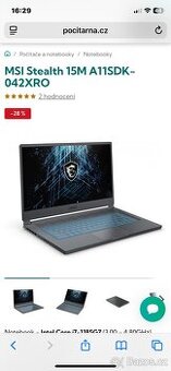 MSI Stealth 15M A11SDK-042XRO