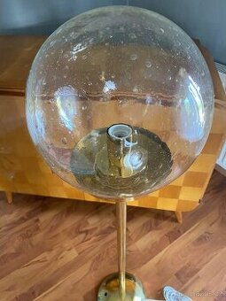 Retro Podlahová stojací lampa Kamenický Šenov 70.léta