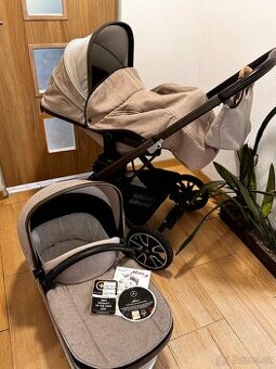 Kočárek Hartan + dětské vajíčko NuNa Pípa