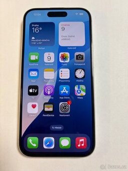 Apple iPhone 16 256gb kondice baterie 97% pouze s kabelem za