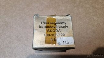 Nové brzdové destičky Škoda 100 110 110R 105 120