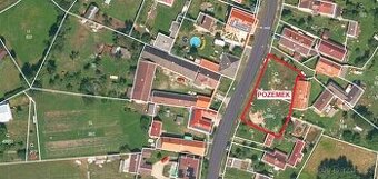 Stavební pozemek 905 m2 v Roudné (3000,-Kč/m2)