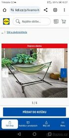 Závěsná síť se stojanem - nová