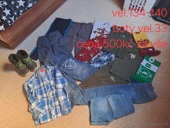 Oblečení na kluka 134-140