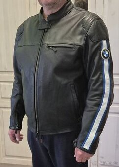 Pánská kožená moto bunda BMW, vel. 2XL