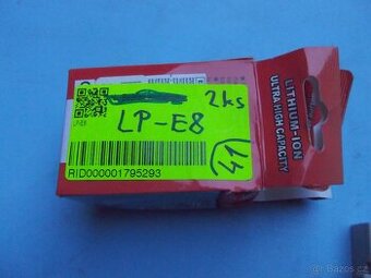 Canon EOS - 2ks baterií 1800mA