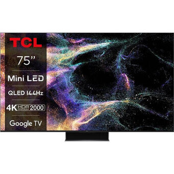 TCL 75C845 75" 189cm QLED MiniLED, 100W, 240Hz, Dolby Atmos