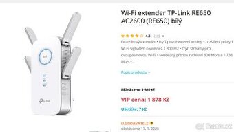 TP-Link RE650 (AC2600), extender