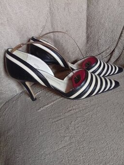 kožené lodičky vel.39/6