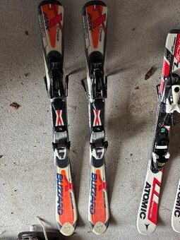 Dětské lyže 110, 100 cm , lyžařské boty