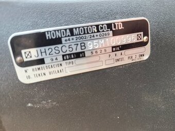 Rám + doklady Cbr 1000rr