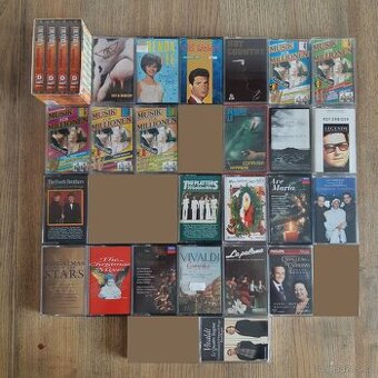 MC audio kazety - zahraniční hudba