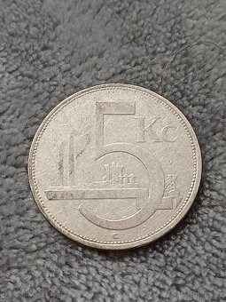 5 koruna 1929