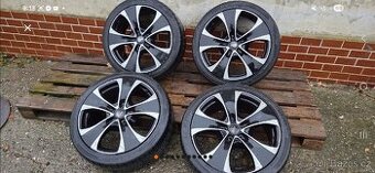 Alu kola R20 5x112, Alutec dynamite pneu 245/40