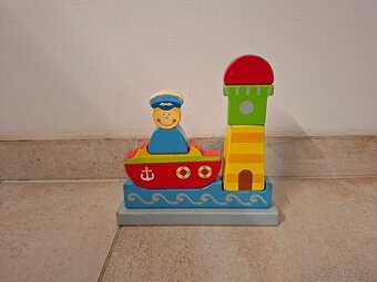 Dřevěné magnetické kostky moře VIGA