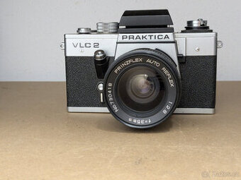 Objektiv Prinzflex auto reflex 35mm 2.8 , Practica VLC2