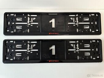 Audi Sport podložky pod SPZ