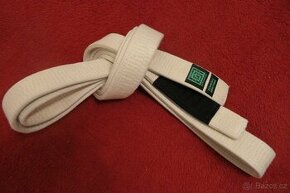 BJJ pásek konopný Hypnotik White A0-A4 (V1)