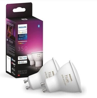 Philips Hue White and Color ambiance 4.3W GU10 set 2ks