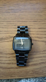 Nixon The Player, černé, diamant na ciferníku, ocelový tah