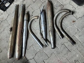 Výfuky, kolena Jawa ČZ