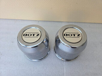 2x Středová krytka DOTZ ZO5010 (chrom) – Pro Off-road / 4x4