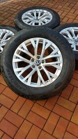ALU kola Volkswagen / Audi 5x112 R18 pneu 235/65/18 4x6,5mm