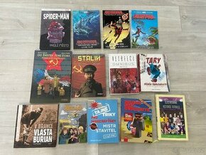 Knihy, komiksy - různé