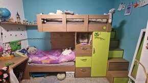 Patrová postel s úložným prostorem - 1