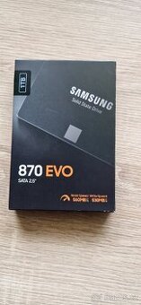 SAMSUNG 870 Evo 1TB záruka.