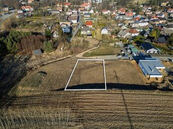 Prodej stavebního pozemku 1057 m2 Chuchelná