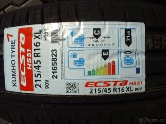 nejeté letní Kumho ECSTA HS 51 215/45 R16 XL 90V