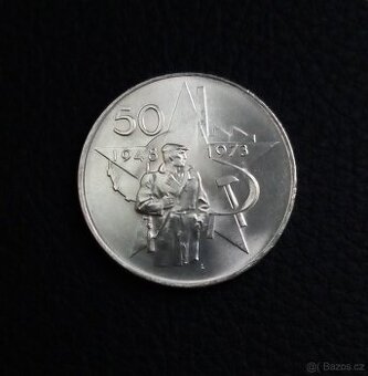 50 Kčs výročí Vítězného února 1973