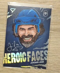Jaromír Jágr SportZoo Tipsport 2024-25 I.série Heroic Faces