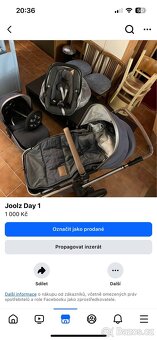 Kocarek Jools a autovajicko Maxi-Cosi