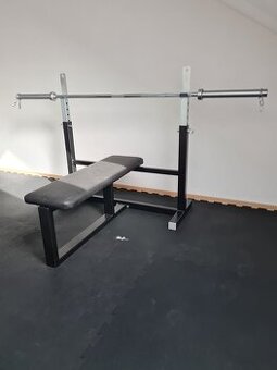 Masivní benchpress lavice - nová robustní lavice do fitness