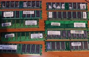 retro DDR1 17 kusu otestovane/jednostrane pro starsi desky