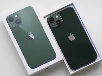 iPhone 13 Mini Green BATERIE 100% TOP