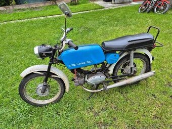 Jawa 23 Mustang bez TP původní modrý 9.