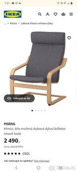 Dvě křesla IKEA