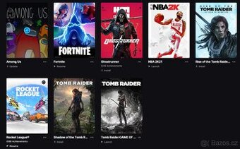 Epic games účet