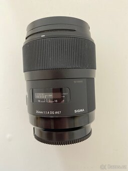 Sigma 35 mm f1,4 ART pro Sony E - 1